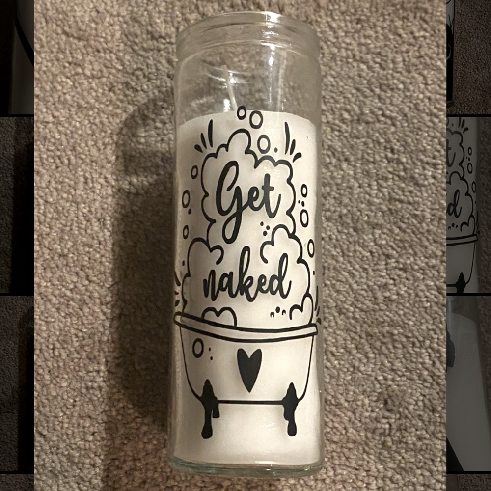 Get Naked Bathtime Candle